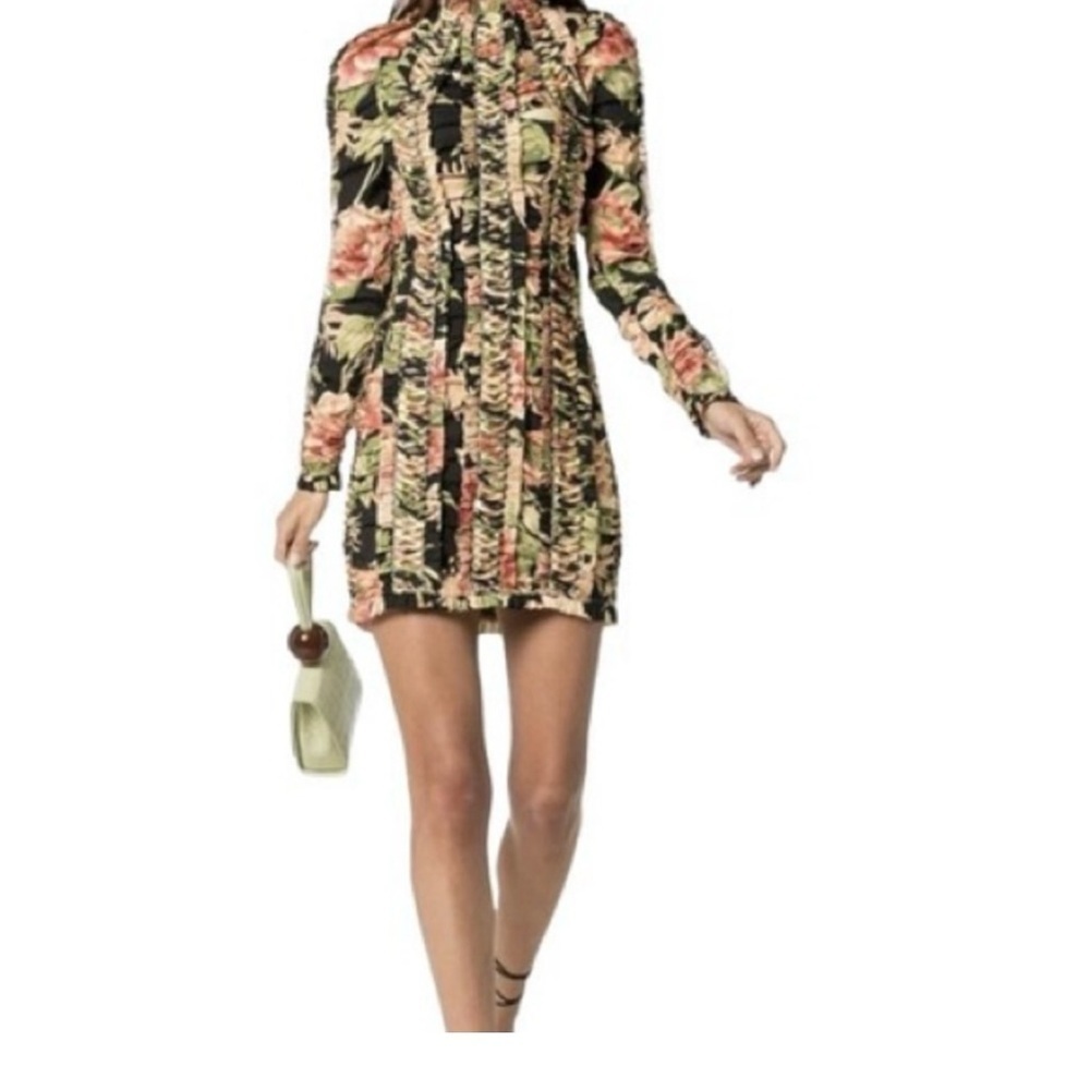 NWT Zimmermann resistance lace up dress